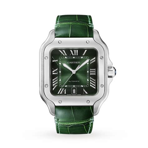 cartier santos 28 mm|cartier santos automatic watch.